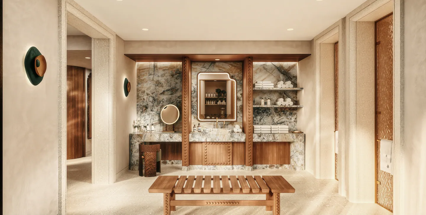 Four Seasons Mauritius — Spa – Changing Rooms