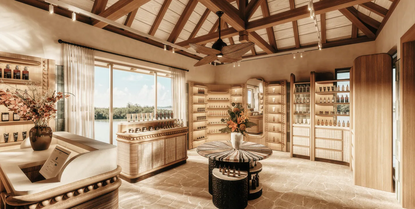 Four Seasons Mauritius — Spa – Retail Bridge Link