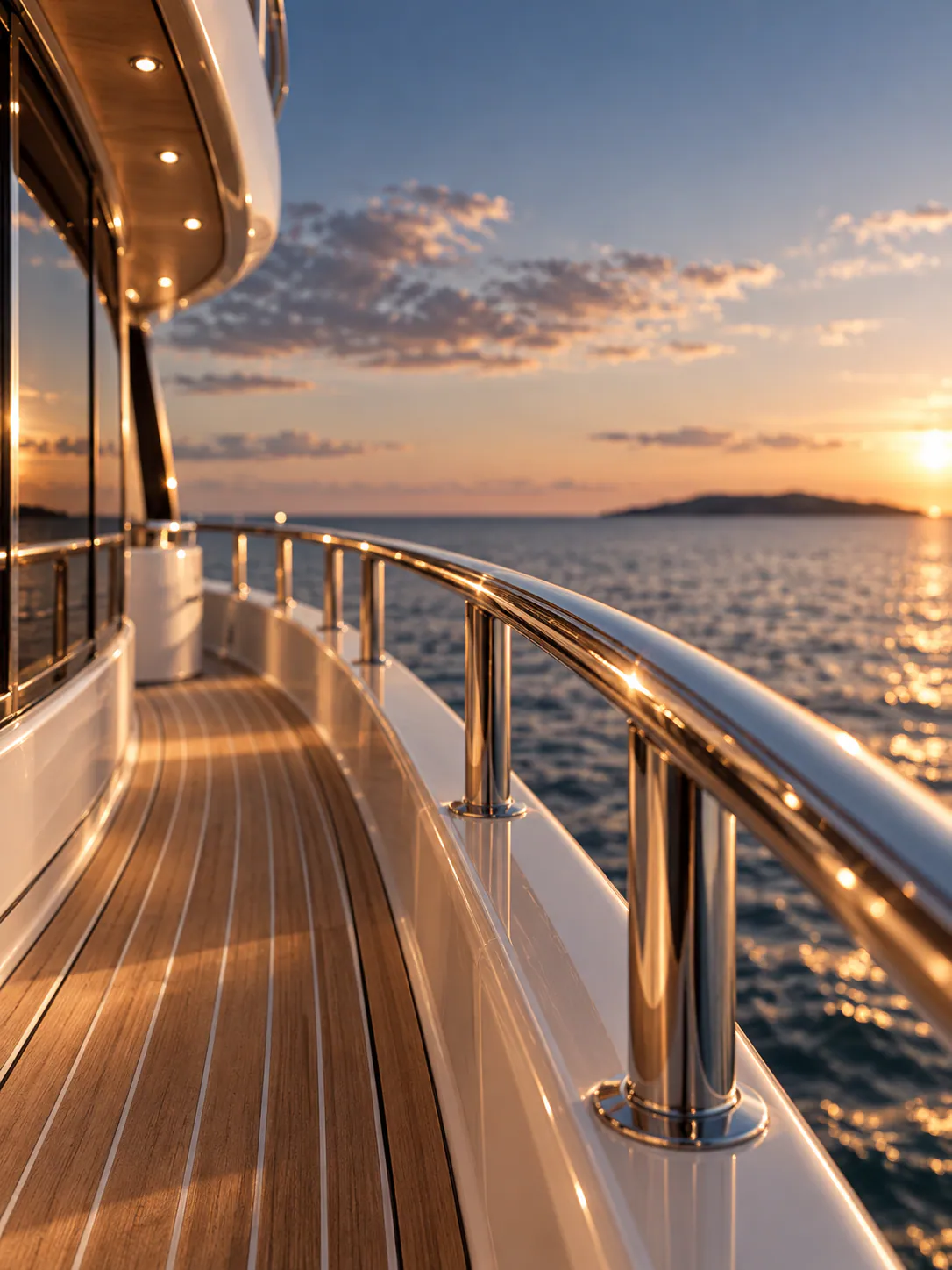 Luxury Yacht — detail