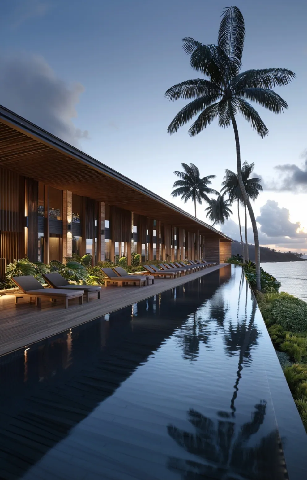 Maldives Beach Resort — Island masterplan & villas