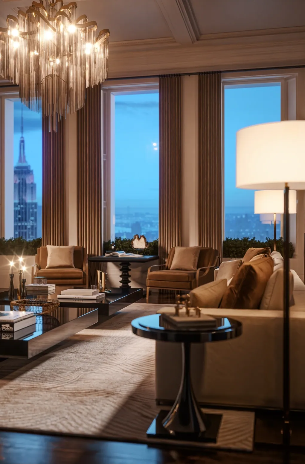 New York Residence — Formal Lounge